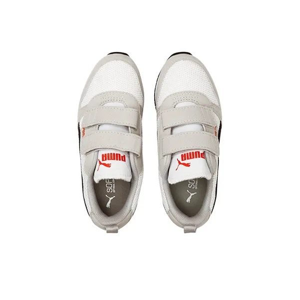 Puma R78 Little Kid 'White High Risk Red'-2