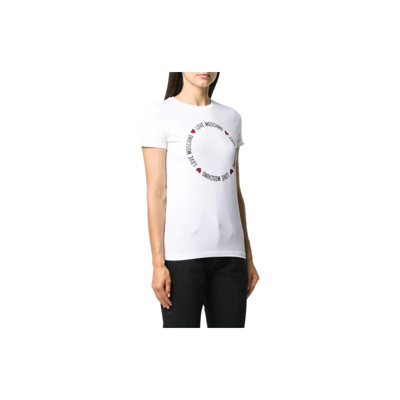 LOVE MOSCHINO T Shirts Women's White-2