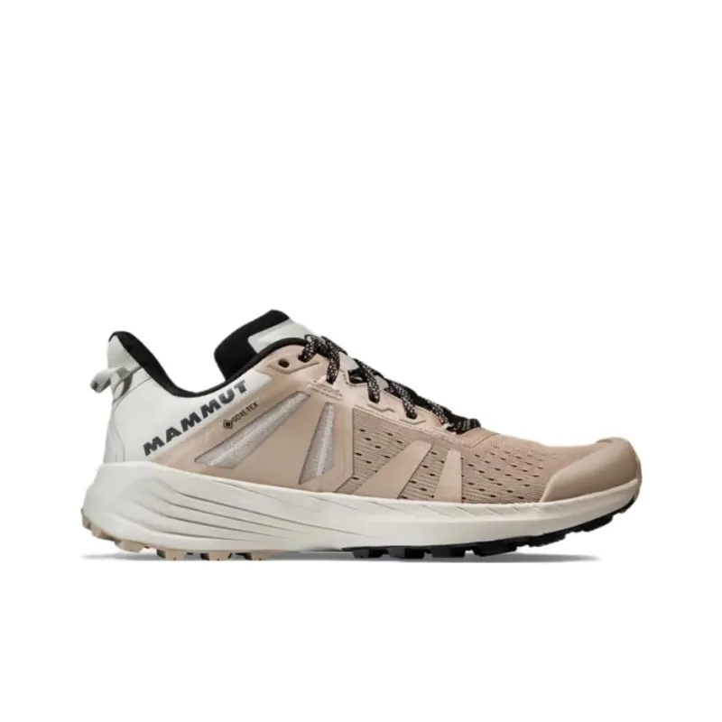 MAMMUT Saentis TR Anti Slip Wear Resistant Low Top Running Shoes Women's Beige Green-1