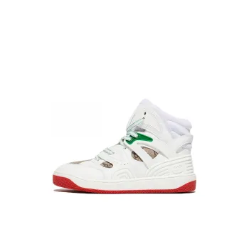 GUCCI Kids Basket Lace up Sneakers