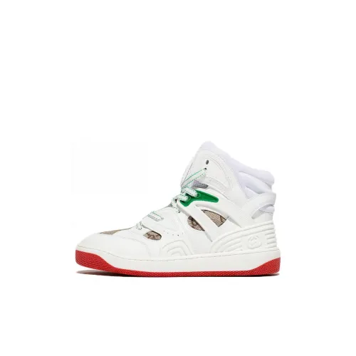 GUCCI Kids Basket Lace-up Sneakers