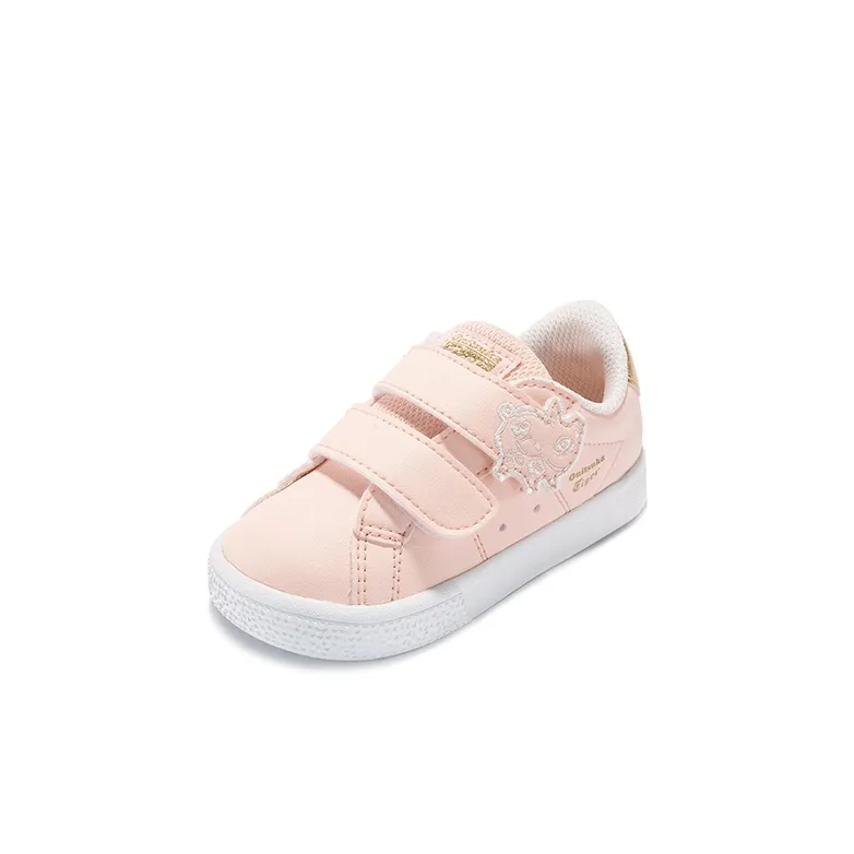 Onitsuka Tiger Lawnship Abrasion Resistant Thermal Low Top Toddler Shoes Pink Infant And Toddler-2