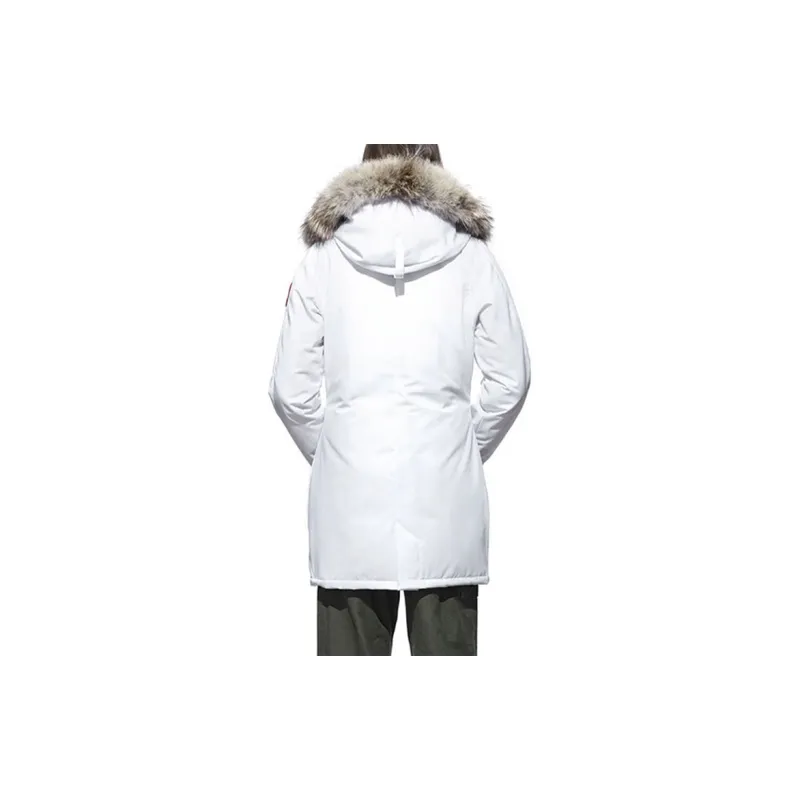 Canada Goose Down Jacket Winter Women's Gray White-2