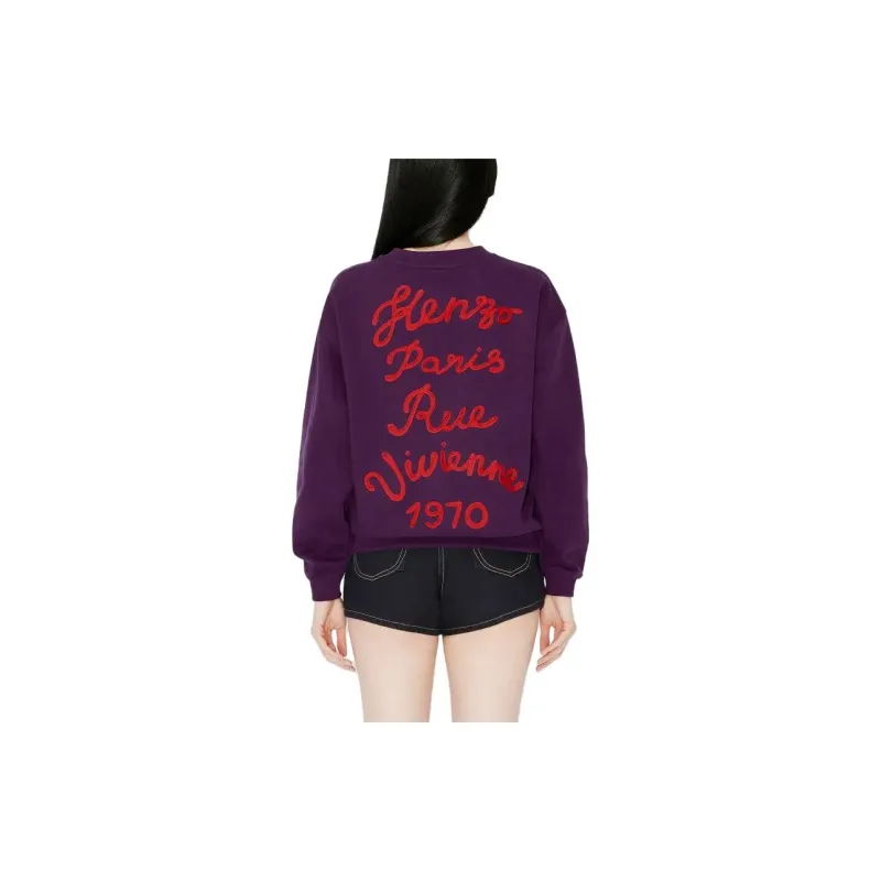 KENZO Sweatshirts Women's Purple-3