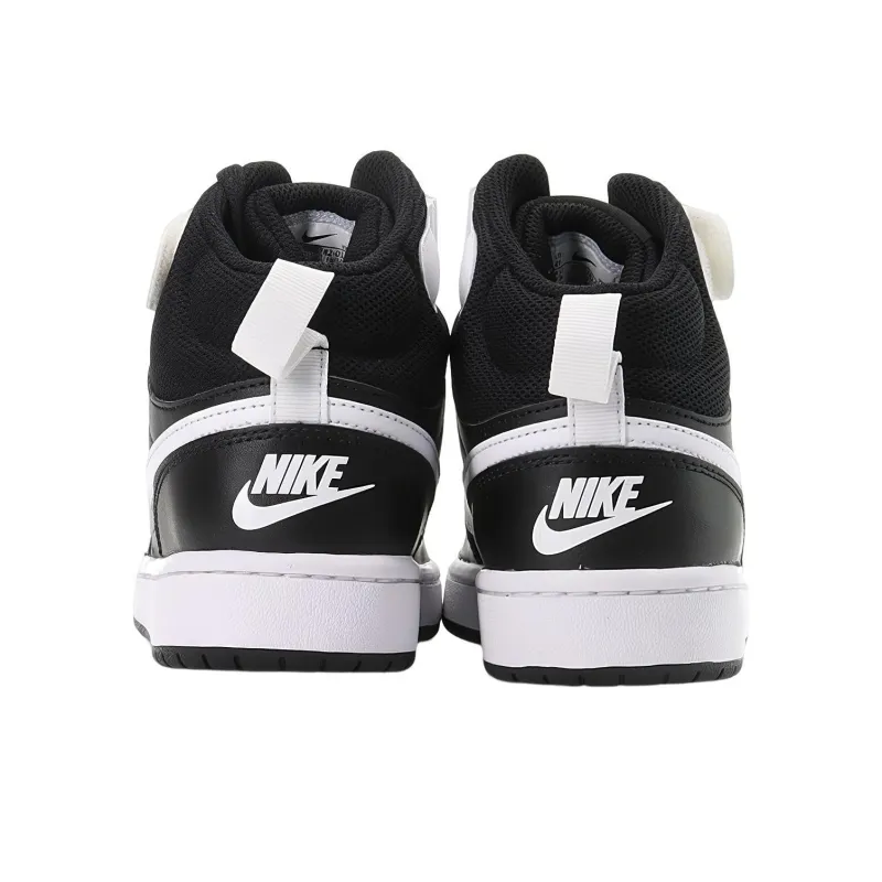 Nike Court Borough Mid 2 'Black White' GS-4