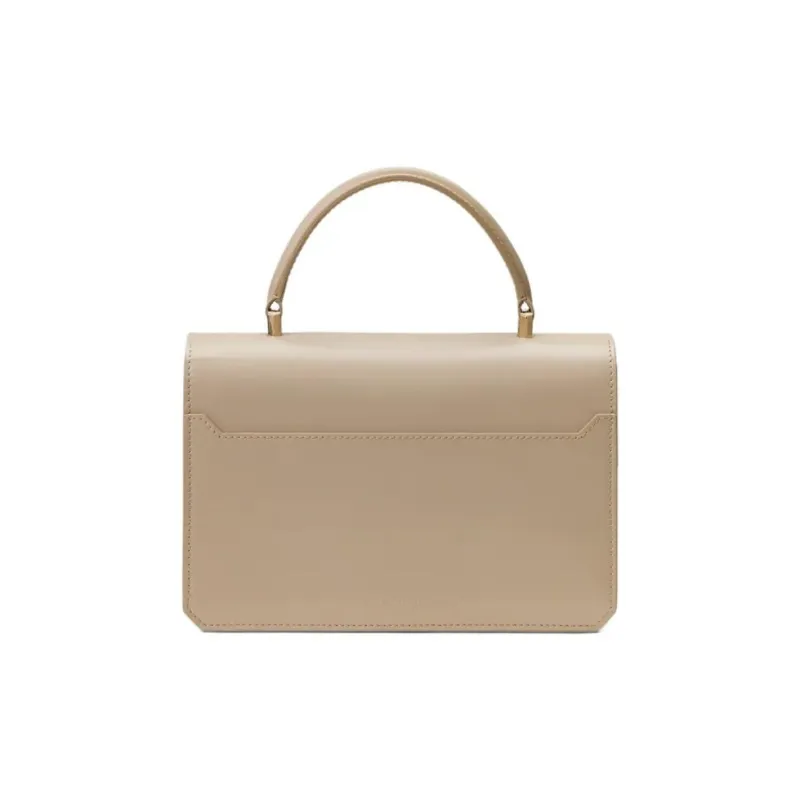 Ralph Lauren Calfskin Handbag Shoulder Bag Crossbody Bag Regular Women's Khaki-2