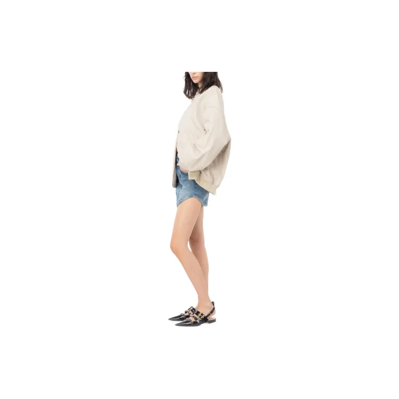 PINKO Zipped Bomber Jacket-3