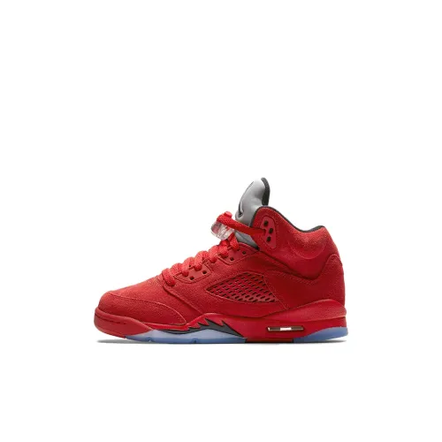 Jordan 5 Retro Red Suede GS