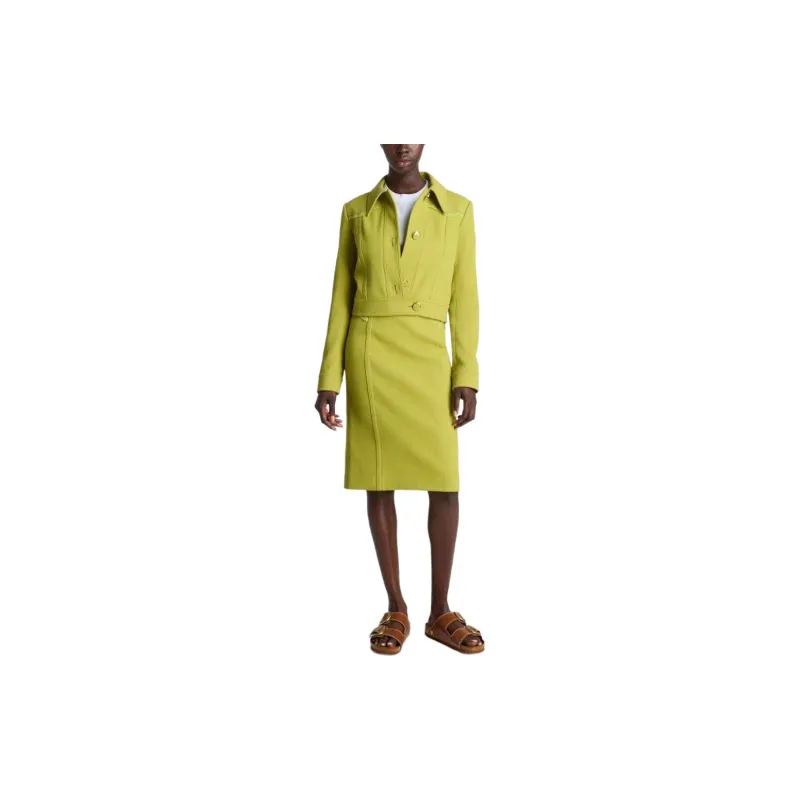 St. John Coated-finish Tailored Jacket-1
