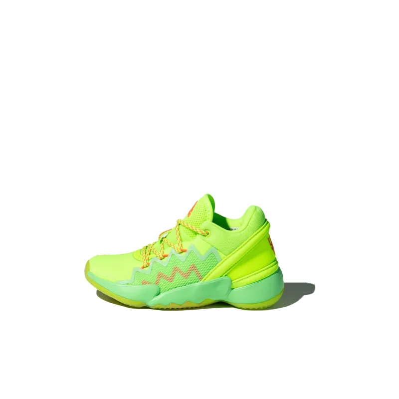 Adidas D.O.N. Issue #2 Breathable Low-Top Children's Basketball Shoes Children Aged 3-7 Years Old-0