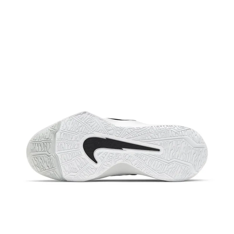 Nike Future Court 3 Mid Top Children's Basketball Shoes Black White Teenagers-5