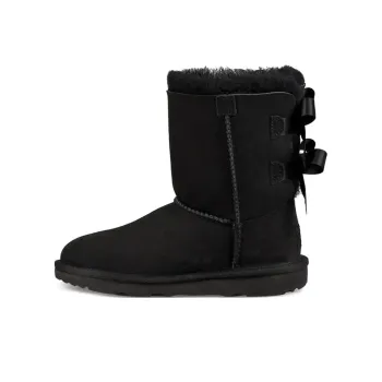 UGG Bailey Bow II Boot Black Kids