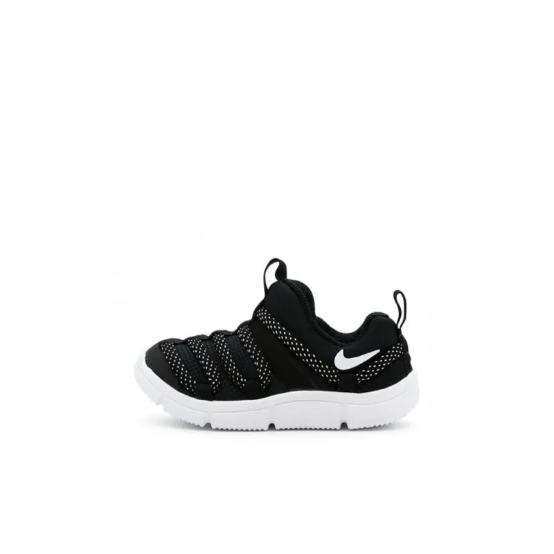 Nike Novice Low-Top Sports Casual Shoes Black White Infant And Toddler-0