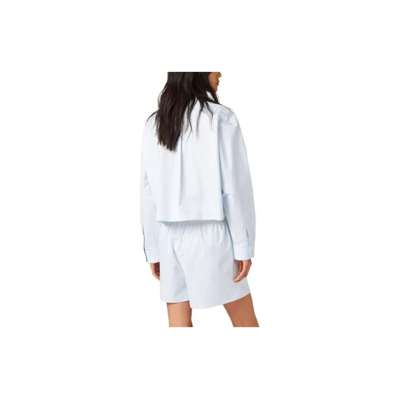 MIU MIU SS24 Casual Shorts Women's Sky Blue-2