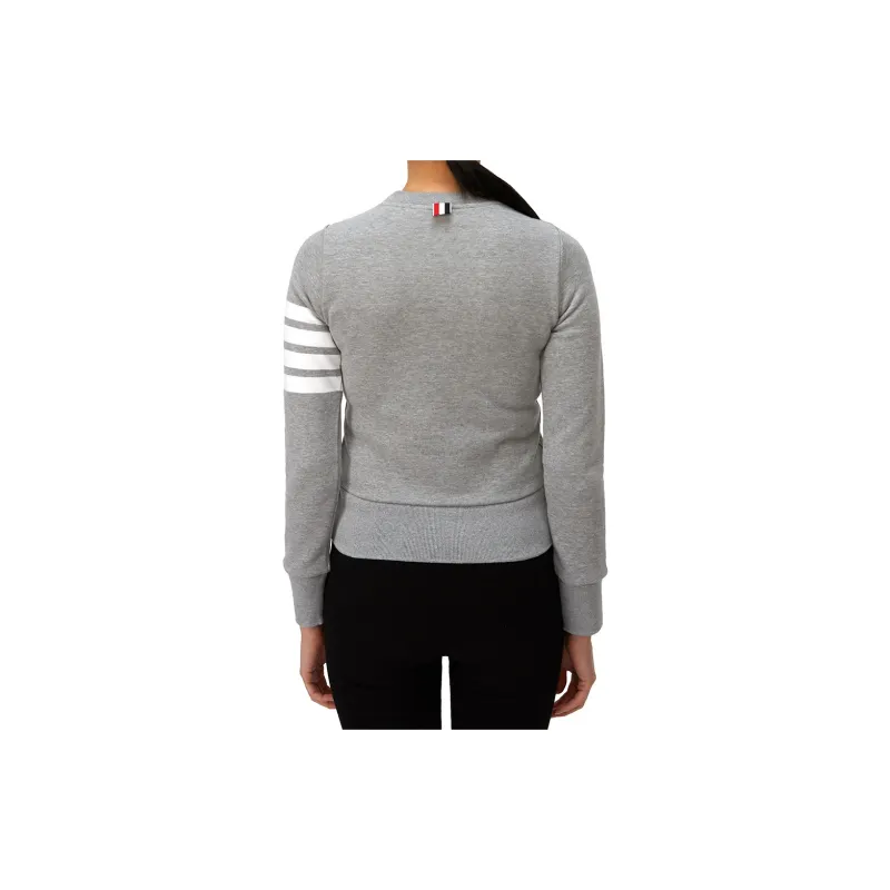 THOM BROWNE Classic Loopback 4 Bar Sweatshirt-3