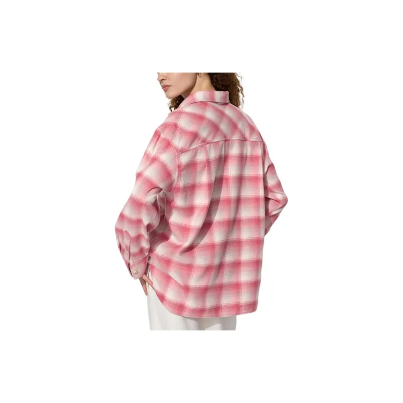 UNIQLO Shirt Women's Peach Pink-1