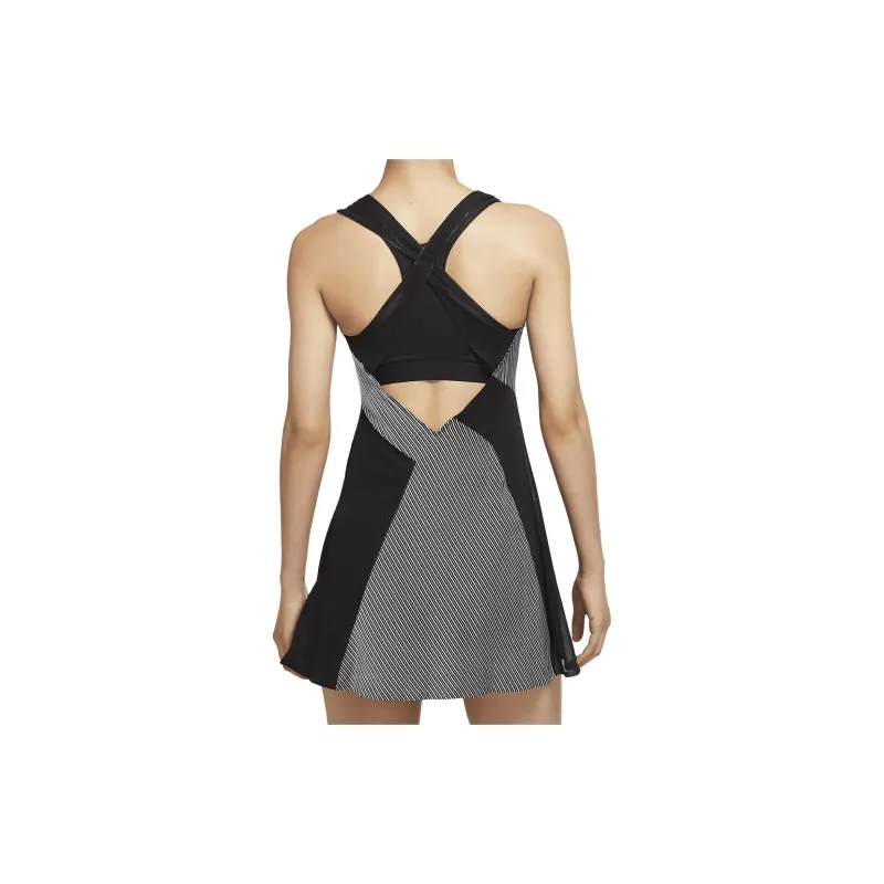 Nike Nike X Naomi Osaka Co-branded Series Sleeveless Dress Women's Black White-1