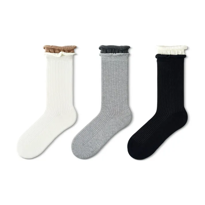 JKN Women's Mid Calf Socks-5