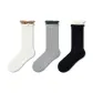 [7A Antibacterial]White+Light Gray+Black