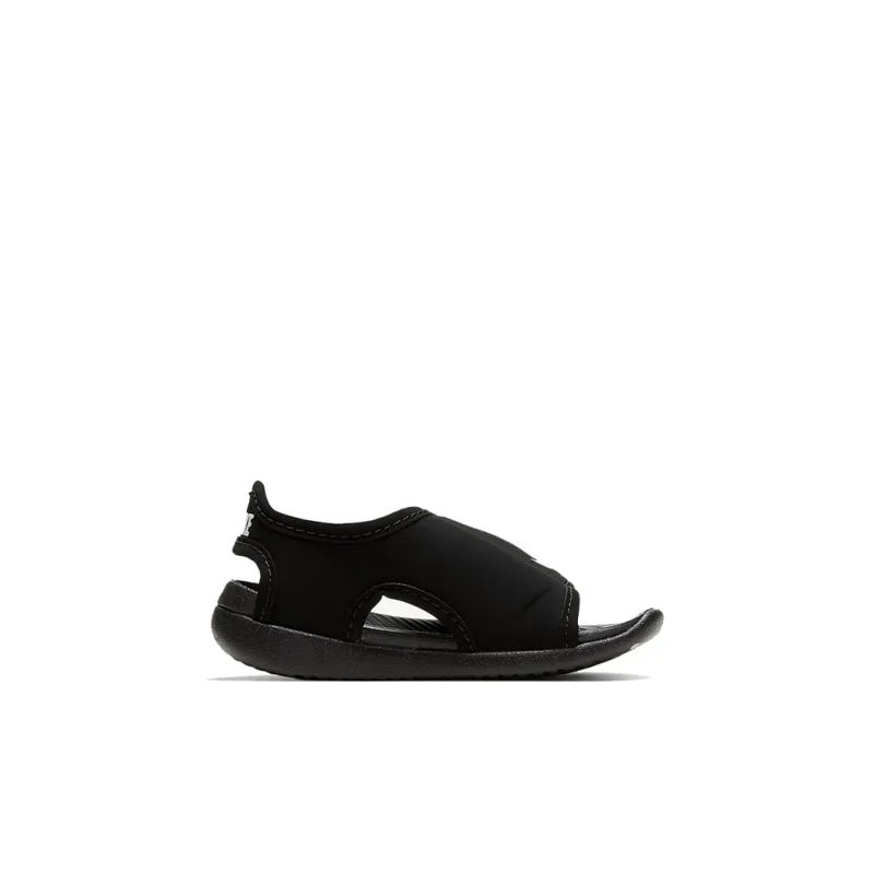 Nike Sunray Adjust 5 V2 Low Top Toddler Shoes Black Baby-1