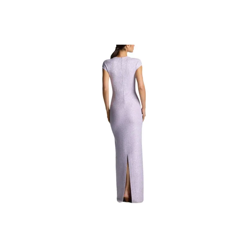 St. John Sequin-embellished Knit Gown-1