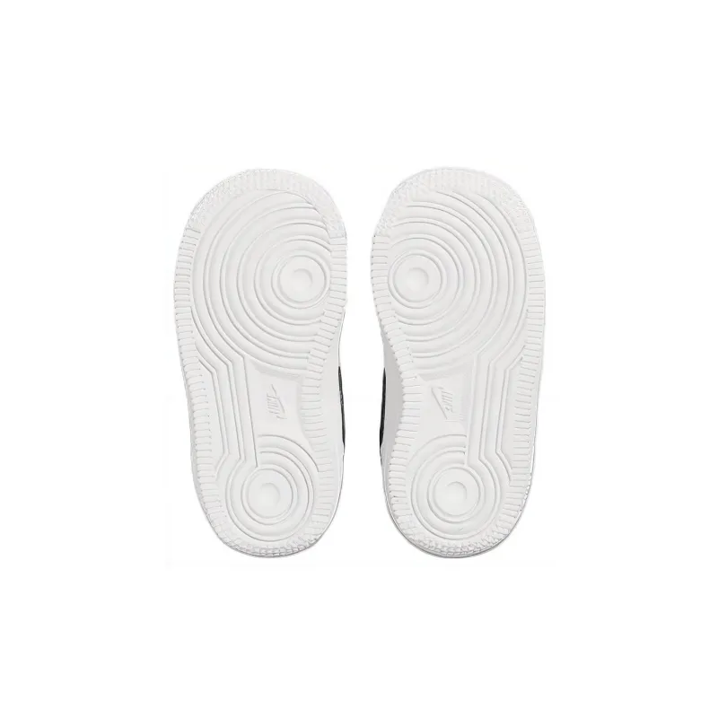 Nike Air Force 1 LV8 Anti Slip Wear Resistant Low Top Skateboard Shoes White Black Yellow Infant And Toddler-5