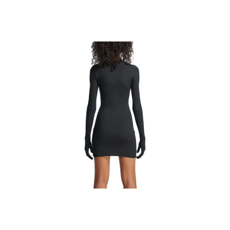The Kript Long-Sleeved Dresses Women's Black-3