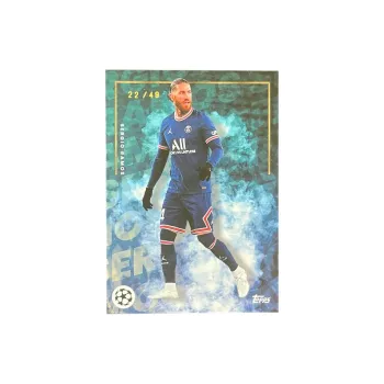 Topps 2021 22 Sergio Ramos 22/49 Parallel Teca Star Card Product Access Sports Cards 1 Pc