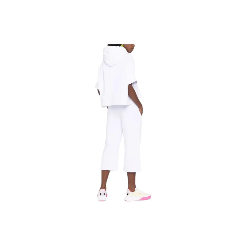 Stella McCartney Logo Embroidered Cropped Trousers-2