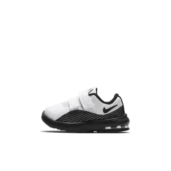 Nike Air Max Advantage 2 Slip Resistant Shock Absorbers Low Top Running Shoes White Black Infant And Toddler