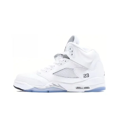 Jordan 5 Retro Metallic White 2015 GS