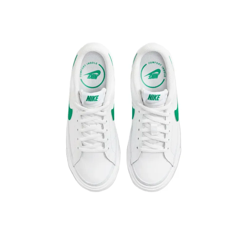 Nike Court Legacy GS 'White Stadium Green'-3