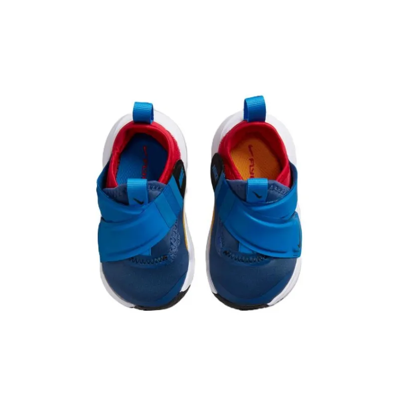 Nike Flex Advance Abrasion Resistant Low Top Running Shoes Blue Red Infant And Toddler-3