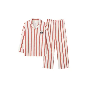 Lanza Pajama Set Women's Set Of 1 Red