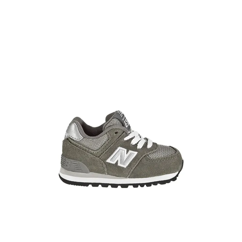 New Balance Slip Resistant Cushioning Abrasion Resistant Breathable Low Top Toddler Shoes Gray Infant And Toddler-1