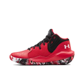 Under Armour Jet '21 Slip Resistant, Abrasion Resistant, Breathable Mid Top Children's Basketball Shoes Teenagers