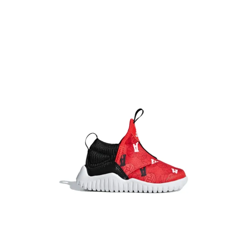 Adidas Rapidazen I Low-Top Running Shoes Red Black Infant And Toddler-1