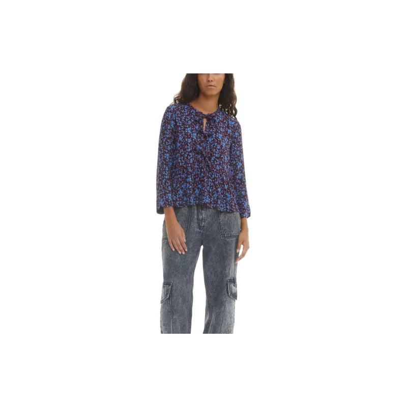 GANNI T Shirts Women's Blue-2