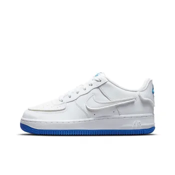 Nike Air Force 1/1 White Royal Blue GS