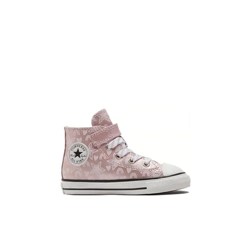 Converse Chuck Taylor All Star 1V Anti Slip Wear Resistant High Top Toddler Shoes Pink Infant And Toddler-1