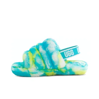 UGG Fluff Yeah Slide Oasis Blue Kids