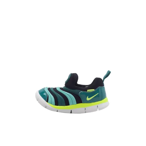 Nike Dynamo Free Low Top Toddler Shoes Green Black Yellow Infant And Toddler