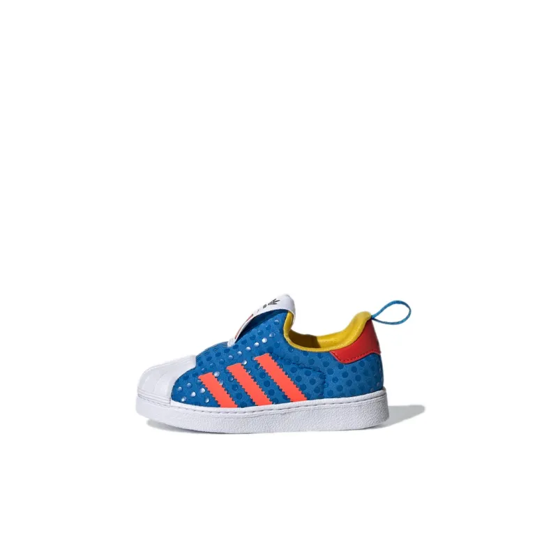 LEGO x Adidas Originals Abrasion Resistant Low Top Toddler Shoes Infant And Toddler-0
