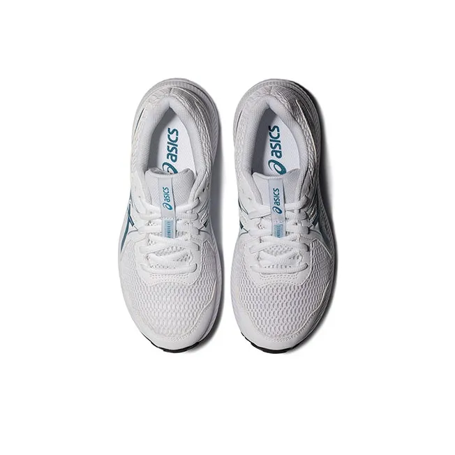 Asics Gel-Contend 7 Low-Top Kids' Running Shoes White Blue Teenagers-3