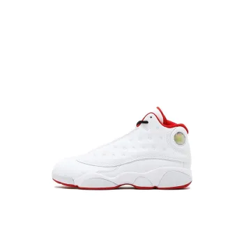 Jordan Air Jordan 13 High Top Children's Basketball Shoes Red White Children Aged 3 7 Years Old