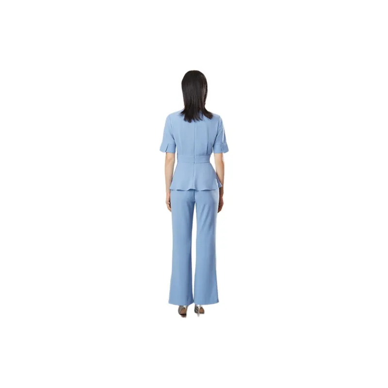 BBLLUUEE Casual Suit Women's Set Moonlight Blue-4