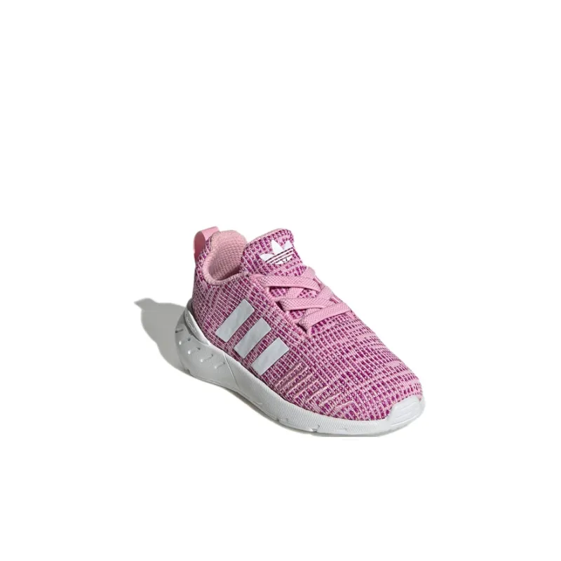 Adidas Originals Swift Run 22 Low-Top Toddler Shoes Purple Pink Infant And Toddler-2