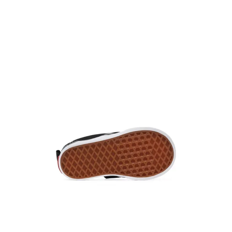 Vans Slip-on Checkerboard Slip-Resistant Low-Top Toddler Shoes Black Rainbow Infant And Toddler-3