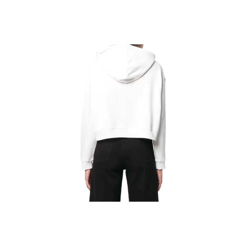 Stella McCartney Cropped Logo Print Hoodie-2