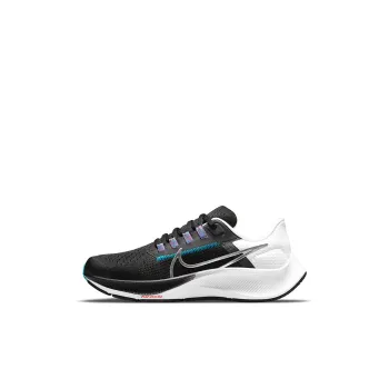 Nike Air Pegasus 38 Black Metallic Silver GS